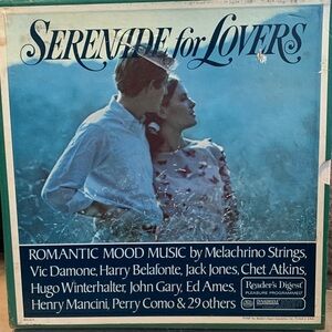 Serenade for Lovers Vinyl Record - Variety of Music and Artists.